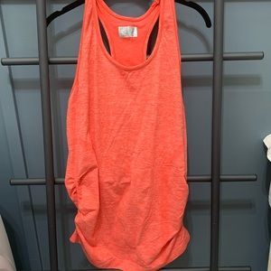 Athleta momentum tank woman’s L orange